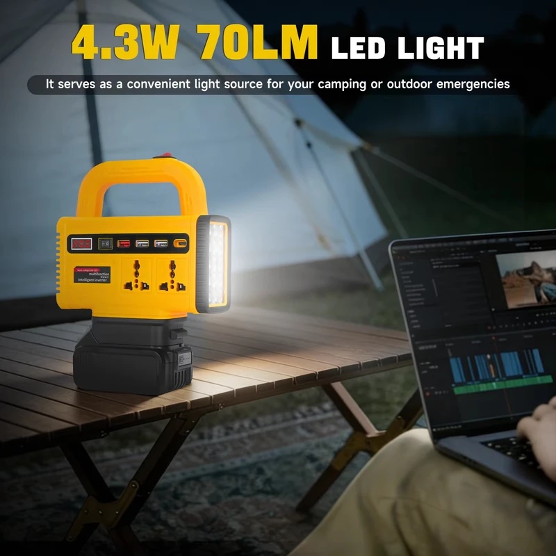 เครื่องแปลงไฟแบบพกพา กำลังไฟ 1 - Outdoor Power Adapter Usb C บทวิจารณ์และราคา