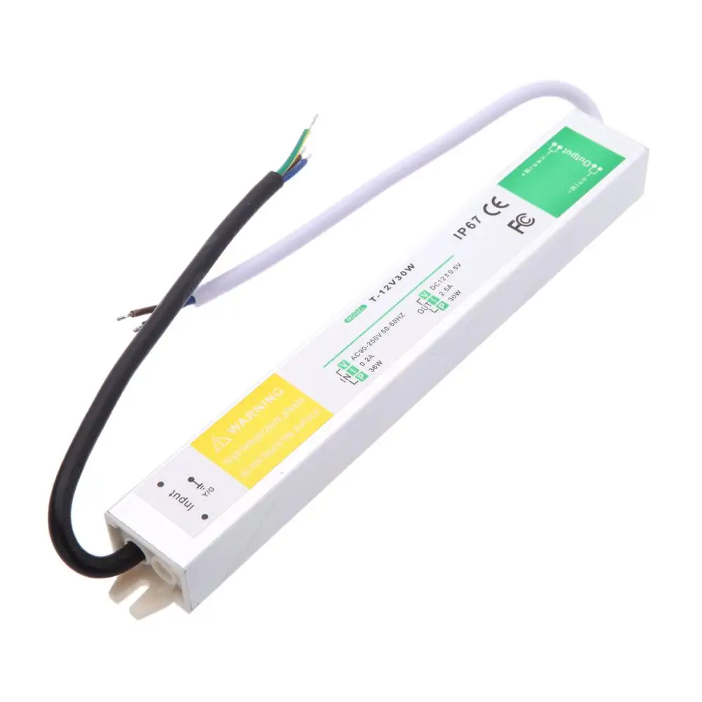 30W AC110 230V ถึง DC 12V 24v  - Outdoor Use Power Strip บทวิจารณ์และราคา