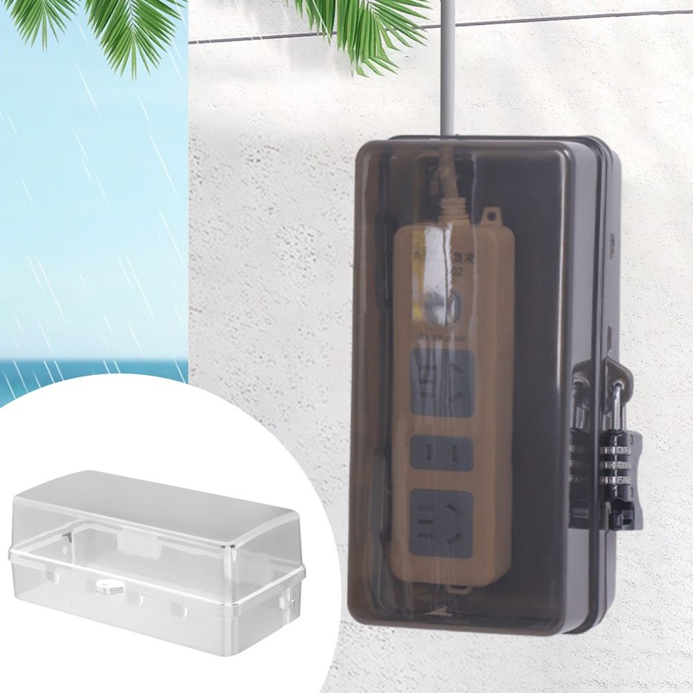 กล่องจัดเก็บปลั๊กพลาสติกแบบพกพ - Outdoor Power Strip Weatherproof บทวิจารณ์และราคา
