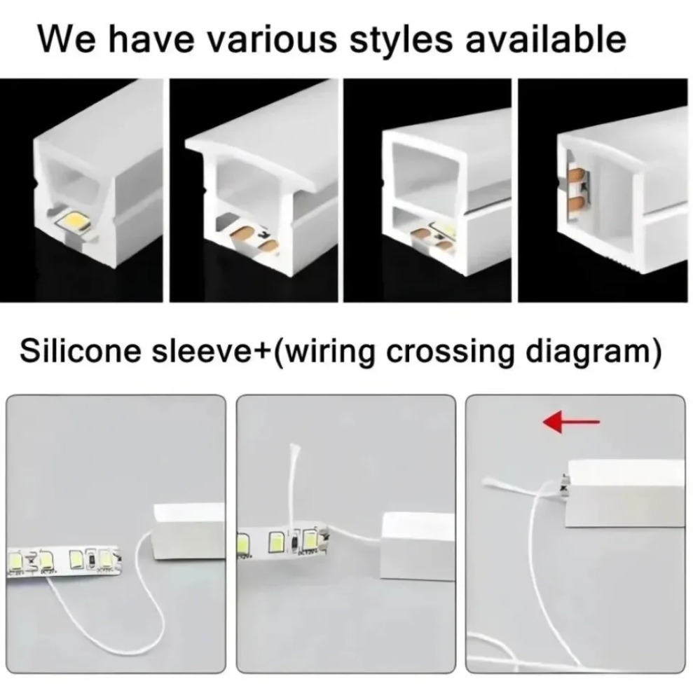 ไฟนีออนซิลิโคนกันน้ำ IP67 แบบส - Outdoor Power Strip Weatherproof บทวิจารณ์และราคา